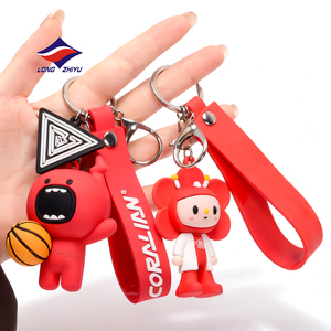 Longzhiyu, 20 Años de Experiencia en Fabricación OEM/ODM, Llavero Personalizado de Dibujos Animados para Autos, Llavero de Goma Suave de PVC, Colgante de <span class=keywords><strong>Bolsa</strong></span> Personalizado de Alta Calidad - Product Image 3