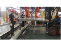 Nouvelle table de soudage 3D YAHANDA, base stable, cadre soudé, grande planité, taille OEM, pour atelier de soudage de cadres de moto, garantie 1 an