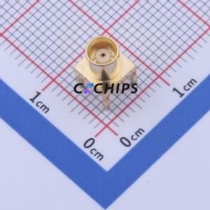 KH-MCX-KE-Z RF Coaxial Connector Through hole Component (THT) Connector Board-to-Board Inner Hole 1 4.8mm - Product Image 1
