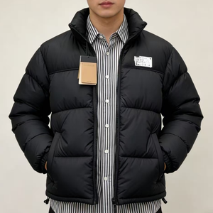 TNF 1996 <strong>Men's</strong> High Quality Large-Sized Down Waterproof and Warm with Windproof Hood Casual Zipper Closure With LOGO - Product Image 5