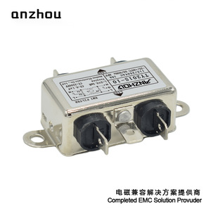 Filtro de Línea Eléctrica Anzhou TY201S-6 115/250VAC 6A, Filtro EMI de Modo Común para Equipos Eléctricos - Product Image 2