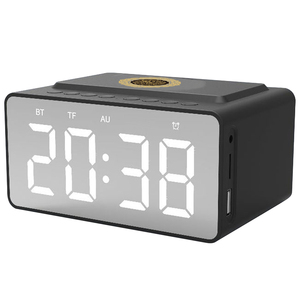 Nueva llegada Azan <span class=keywords><strong>Abdul</strong></span> Basit <span class=keywords><strong>Abdul</strong></span> Samad islámico musulmán Azan reloj electrónico Corán altavoz con lluvia de ruido blanco - Product Image 2
