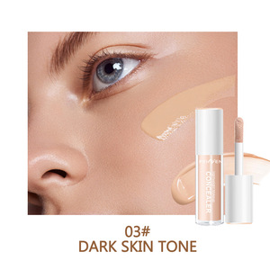Fond <span class=keywords><strong>de</strong></span> <span class=keywords><strong>Teint</strong></span> Liquide Fini Naturel 3 Teintes Résistant à l'Eau Hydratant Léger Voile Correcteur Respirant Effet Rosée Non Compact - Product Image 3