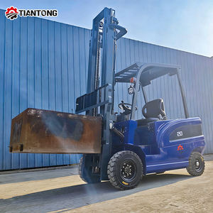 מלגזה חשמלית עם סוללת ליתיום חדשה של 3 טון, ללא זיהום, עם איזון הידראולי, לעבודה בתוך מבנים - Product Image 3