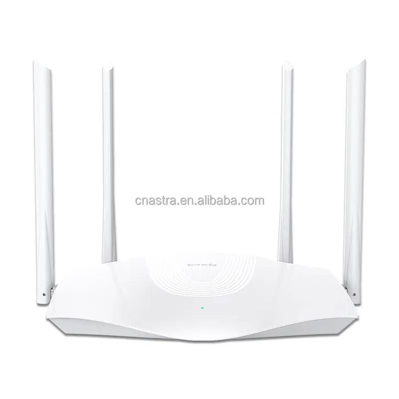 Tenda AX3 Gigabit bi-bande AX1800 routeur sans fil Wifi répéteur avec 4*6dbi antennes à Gain élevé couverture plus large, installation facile