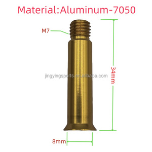 Jingying tốc độ Skate ngoài trời CNC Khung trục bánh xe vít bu lông phụ kiện nội tuyến/Quad Con lăn Skate thay thế - Product Image 4