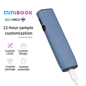 Funda de cuero con patrón de camuflaje Minibook para IQOS ILUMA I ONE, funda protectora portátil estilo mini libro resistente al calor - Product Image 1