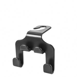 Crochet de siège de voiture portable, support de téléphone portable multifonction, universel, pour appuie-tête de siège arrière, crochet de siège de voiture - Product Image 5