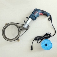Machine à enrouler les tuyaux en silicone portative, utilisez du ruban adhésif en cellophane de 13 mm, film authentique