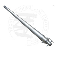 Truss en alliage d'aluminium léger et antirouille, barre/tube simple de 50 mm, argenté ou noir, 0,5 m - 3 m, pour présentoirs