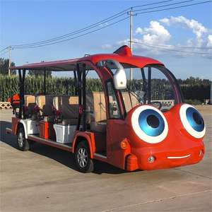 รถบัสไฟฟ้าชมวิวราคาประหยัดจากจีน 14 ที่นั่ง พร้อมใบรับรอง CE คุณภาพสูง - Product Image 1