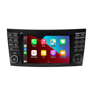 Autoradio Android 14 Double Din pour <span class=keywords><strong>Mercedes</strong></span>-Benz Classe E <span class=keywords><strong>W211</strong></span> E200 E220 E300 E350 E240 E280 Classe CLS W219, Multimédia GPS Navigation - Product Image 1