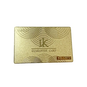 Carte VIP YTS en gros, carte de visite intelligente en métal, conception de carte NFC - Product Image 1