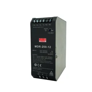 250w din rail 90~264V ac to 12v dc 18A switching power supply for for automotive equipment