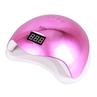 Lampe holographique colorée dégradée SUN5 48W pour vernis à ongles Gel Machine de séchage pour manucure pédicure Salon domestique