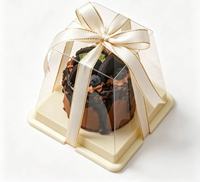 Boîte cadeau pour desserts en matériau PP personnalisable, haut de gamme, écologique, recyclable, marque Cholyn, modèle CLP-PSO-F101, épaisseur 0,3 mm, imprimable