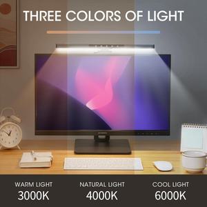 Barre lumineuse LED pour moniteur, lampe de bureau RGB à intensité variable, commande par application ou par commande tactile pour bureau/chambre/salon - Product Image 3