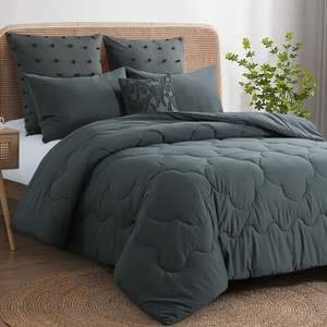 ผ้าปูเตียงขนาดควีนไซส์แบบปรับแต่งได้สำหรับทุกฤดูผ้าห่มเลือกได้มีแถบมุม - Product Image 1