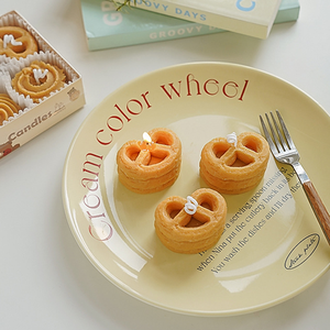 Bougie parfumée aux biscuits pour propriétaires de magasins créatifs de niche, décoration artisanale mignonne, stimulant de trafic commercial, coffret cadeau - Product Image 1