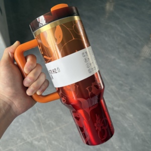 Nuevo Vaso Térmico <span class=keywords><strong>Karolg</strong></span> de 40oz al por Mayor 2026, de Acero Inoxidable de Doble Pared con Aislamiento al Vacío, Asa y Popote, para Viajes y Coche - Product Image 4