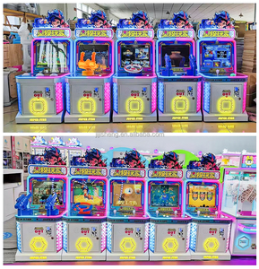 Machine de jeu d'arcade pour enfants : tir, course de motos en métal, écran LCD, fonctionnant à monnayeur - Product Image 4