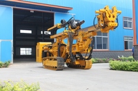 Foreuse rotative hydraulique montée sur chenilles, portable et haute efficacité
