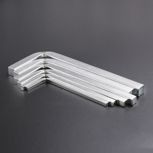 Clé à tête carrée en forme de L 3-10mm clés carrées 4 points clés jeu de tournevis outils à main outils de réparation manuels portables - Product Image 4