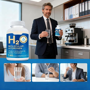 Pastiglie elementari di magnesio e idrogeno molecolare a base di silicio acqua efficace antiossidante con idrogeno H2 materiale - Product Image 2