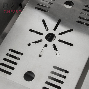 6000W Double Réservoir Frites Machine <span class=keywords><strong>Friteuse</strong></span> Électrique avec La Température Limite de Protection en Acier Inoxydable Panier de 8 <span class=keywords><strong>Litres</strong></span> - Product Image 3