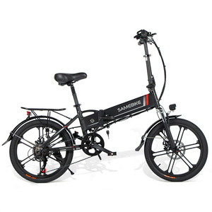 China al por mayor almacén 20 pulgadas <span class=keywords><strong>samebike</strong></span> 250W 6 Motor de velocidad rápida bicicleta eléctrica <span class=keywords><strong>plegable</strong></span> Bicicleta de ciudad - Product Image 3