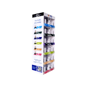 Eco-Friendly Customized Nicotine Pouches Display <b>Rack</b> acrylic nicotine bag display shelf with pushers - Product Image 1