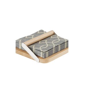 Organizador de Cocina Moderno y Duradero de Madera con Dos Secciones para Guardar Servilletas y Frascos de Condimentos Detrás de Puertas/Paredes, de la India - Product Image 6