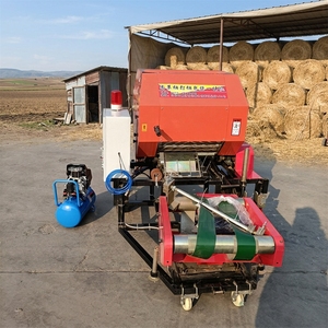 Máquina Envolvedora de Pacas de Paja Automática Industrial con Sistema de Alta Compresión, Ahorro de Energía y Larga Vida Útil - Product Image 1