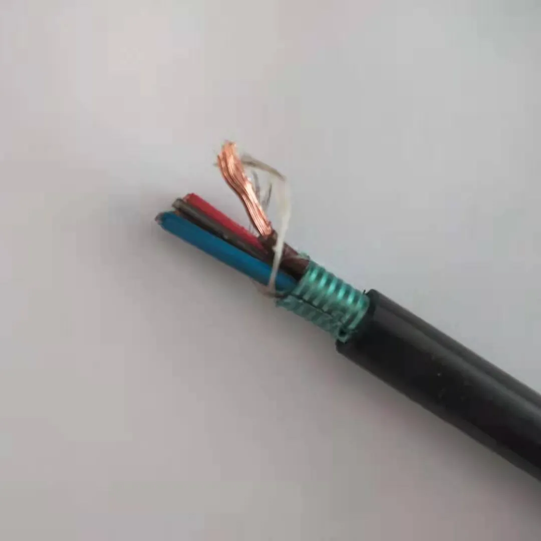 Opto elektrik kompozit kablo 3x2.5mm güç kablosu tek modlu fiber optik kablo