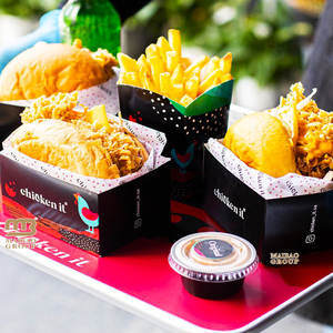 กล่องใส่<span class=keywords><strong>ไก่</strong></span><span class=keywords><strong>ทอด</strong></span>กล่องใส่มันฝรั่ง<span class=keywords><strong>ทอด</strong></span>กล่องใส่ซอส - Product Image 4