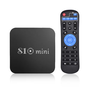 YUTMART sıcak satış Amazon Amlogic S905W Android 9.0 uydu Set üstü ücretsiz rusya Internet Tv kutusu Tv S10 mini