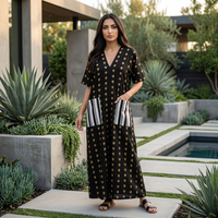 Robe imprimée ample à pois, style européen et américain, tendance, pour femme, grande taille, nouvelle collection été 2026