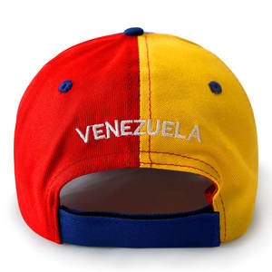 Gorra de Béisbol Promocional Personalizada con Logotipo de Equipo Deportivo, Bordado 3D de 7 Estrellas, Venezuela, Siete Estrellas, Azul, Amarillo, Rojo - Product Image 5