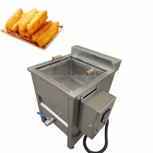 Fabricant automatique de chips de pomme plantain machine à frire les graines d'arachides en continu friteuse