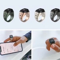 Smart Digital Tasbih Tally Counter Ring M02 IQIBLA Zikr Ring avec boîtier de charge