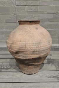 QUANGUI Grand pot à fleurs circulaire en terre cuite de 10L, sculpté à la main, écologique, durable et léger, style européen, vente en gros pour la maison et le commerce - Product Image 5