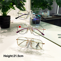 Expositor de Gafas Acrílico Transparente con Múltiples Ranuras para Mostrador, Soporte para Gafas de Sol y Monturas Ópticas