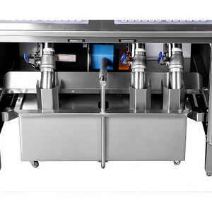 <span class=keywords><strong>Friteuse</strong></span> électrique commerciale à <span class=keywords><strong>double</strong></span> <span class=keywords><strong>cuve</strong></span> en acier inoxydable de 36 kW pour restaurants de restauration rapide et hôtels, avec 4 paniers, grande capacité, huile automatique, haute performance - Product Image 5