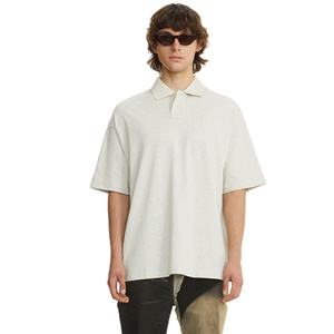 เสื้อเชิ้ตผ้าปิเก้ปักลายตามสั่ง ผ้าฝ้าย 100% ระบายอากาศดี ทรงโอเวอร์ไซส์ แขนสั้น ใส่ได้ทุกฤดู เหมาะสำหรับชุดยูนิฟอร์ม ชุดทำงาน  แบบยูนิเซ็กซ์ - Product Image 4