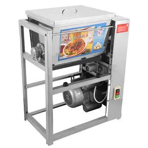 Misturador de massa industrial, 80kg 80l aço inoxidável comercial pizza pão máquina misturadora de massa