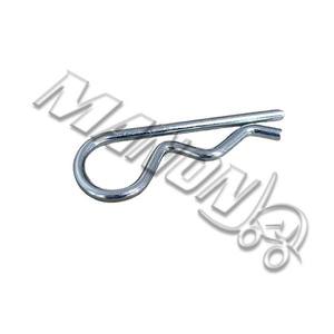 Eje de acero Manon con pasador estriado para conector de cadena de elevación de montacargas, uso general - Product Image 2