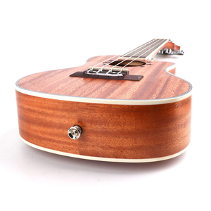 Fabrikneue 23-Zoll Cutaway Mahagoni Ukulele Matt mit geschlossenem Mechanismus Konzert-Ukulele Akustik & Elektro-Akustik mit EQ NA-15 - Product Image 6