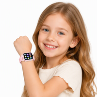 Montre connectée GPS 4G pour enfants avec bouton SOS, traceur téléphonique étanche pour la sécurité des enfants