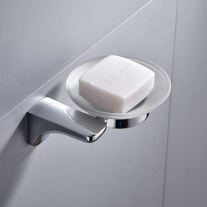 Hiện Đại Màu Đen thủy tinh treo tường xà phòng món ăn chủ Góc Gắn góc phòng tắm kệ cho xà phòng Giá sử dụng - Product Image 5