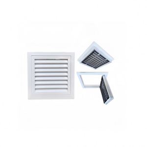 VANORM 250*250mm Panneau d'accès universel moderne en alliage d'aluminium à lamelles, réglable, installation facile, garantie 1 an, pour plafond - Product Image 1